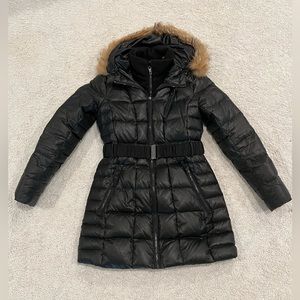 MARC NEW YORK, Andrew Marc Down WARM jacket with detachable fur lined hood